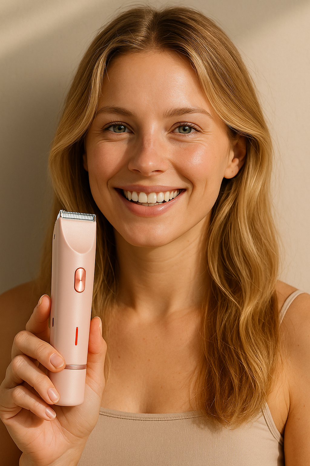 Rayniva ™ : Rasoir Électrique Femme 2-en-1, Douceur & Précision