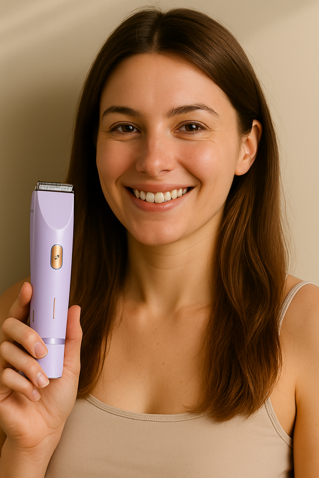 Rayniva ™ : Rasoir Électrique Femme 2-en-1, Douceur & Précision