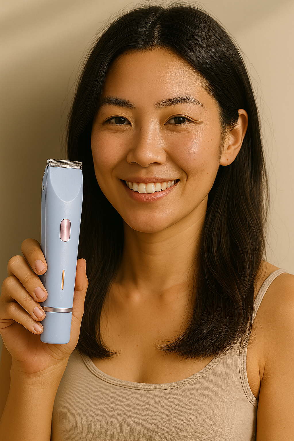 Rayniva ™ : Rasoir Électrique Femme 2-en-1, Douceur & Précision